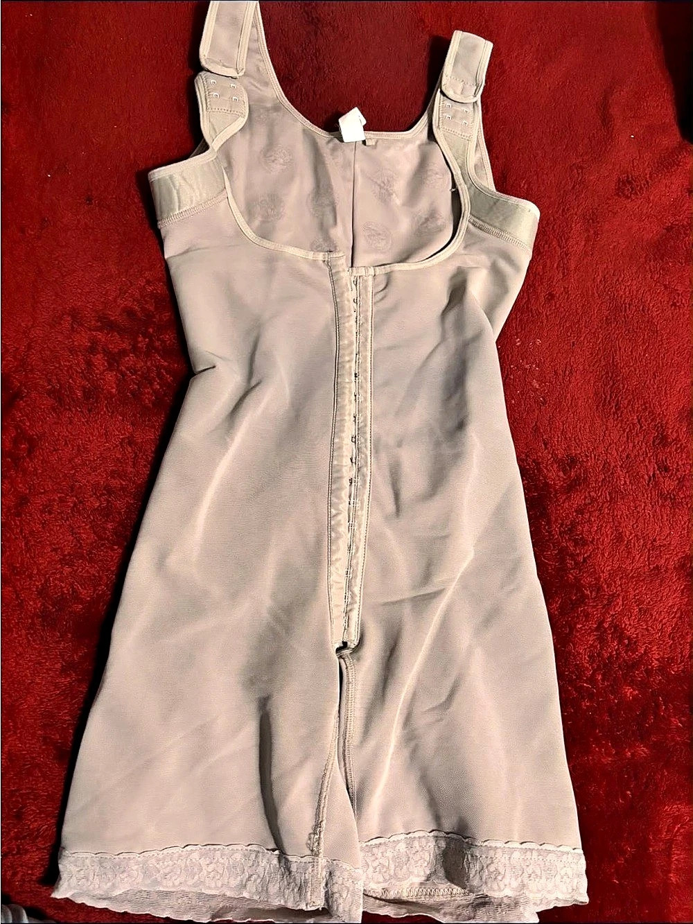 Gray Shapewear Romper